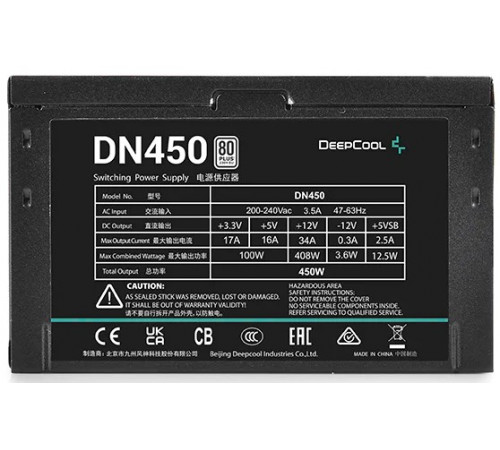 Блок питания Deepcool DN450