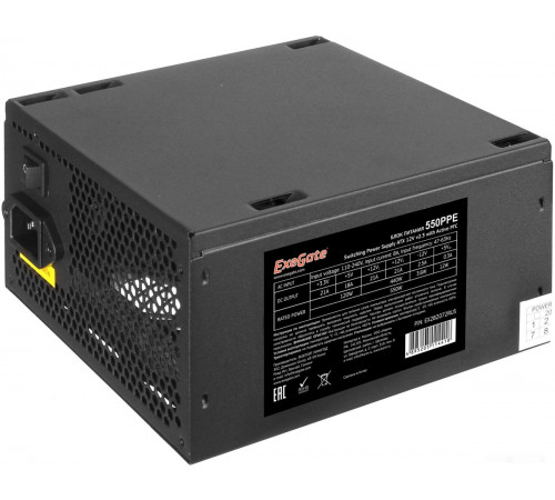 Блок питания Exegate 550PPE EX282072RUS-S