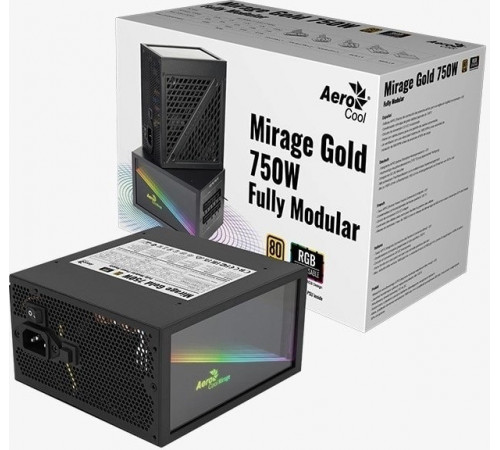 Блок питания Aerocool Mirage Gold 650W