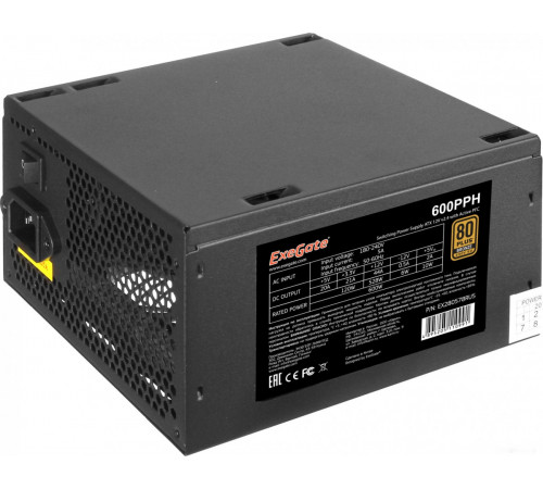 Блок питания Exegate 700PPH 80 Plus Bronze EX282154RUS