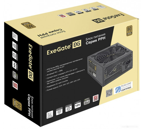 Блок питания Exegate 1000PPH 80 Plus Bronze EX292157RUS-S