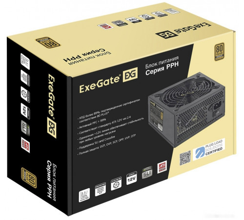 Блок питания Exegate 1200PPH 80 Plus Bronze EX292158RUS