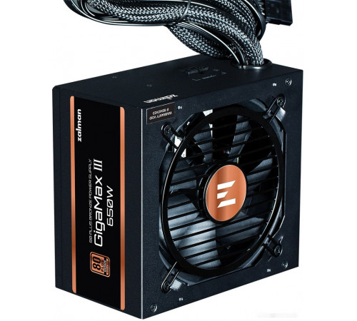 Блок питания ZALMAN GigaMax III 650W ZM650-GV3