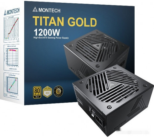 Блок питания Montech Titan Gold 1200W