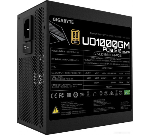Блок питания Gigabyte UD1000GM PG5 (rev. 2.0)