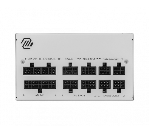 Блок питания MSI MAG A850GL PCIE5 WHITE