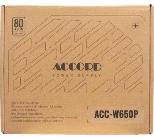 Блок питания Accord ACC-W650P
