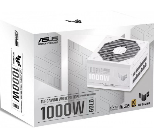 Блок питания Asus TUF Gaming 1000W Gold TUF-GAMING-1000G-WHITE