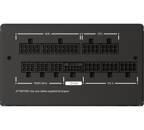 Блок питания Ocypus Iota P1000 Iota-P1000-G1FFBK024X-EU