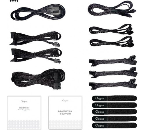 Блок питания Ocypus Iota P1000 Iota-P1000-G1FFBK024X-EU
