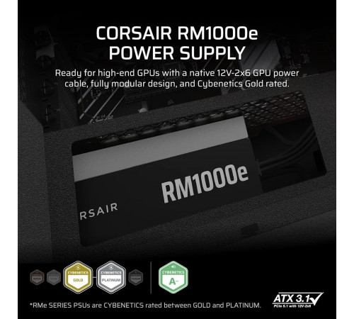 Блок питания Corsair RM1000e CP-9020297-EU