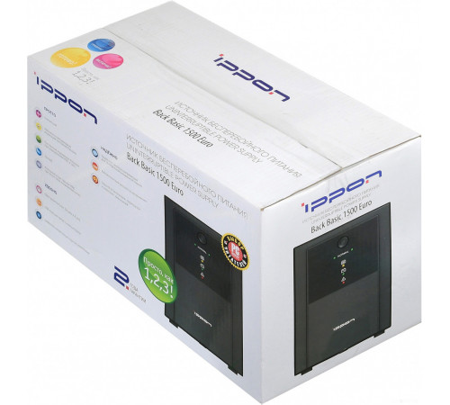Источник бесперебойного питания IPPON Back Basic 1500 Euro