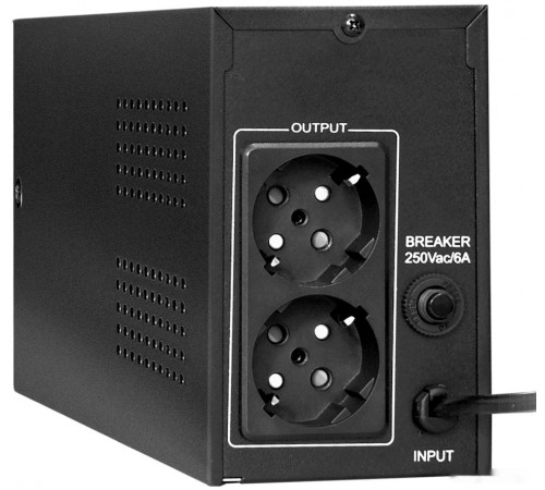 Источник бесперебойного питания Exegate UNB-650.LED.AVR.EURO EP285601RUS