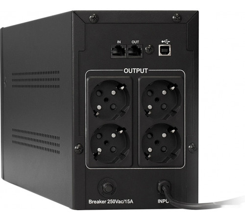 Источник бесперебойного питания Exegate SpecialPro UNB-2000.LED.AVR.EURO.RJ.USB