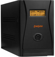 Источник бесперебойного питания Exegate SpecialPro Smart LLB-2000.LCD.AVR.C13.RJ.USB