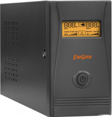 Источник бесперебойного питания Exegate Power Smart ULB-850.LCD.AVR.EURO.RJ.USB