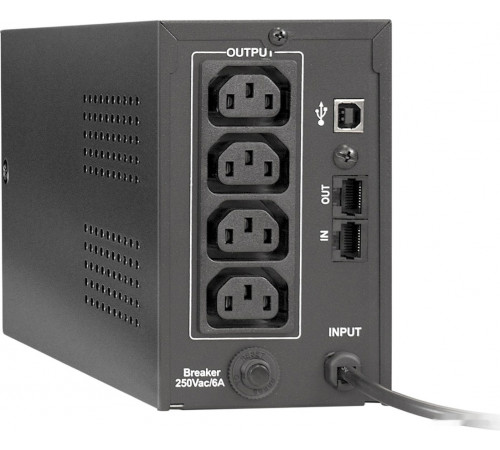 Источник бесперебойного питания Exegate Power Smart ULB-850.LCD.AVR.C13.RJ.USB