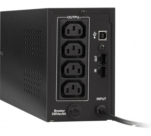 Источник бесперебойного питания Exegate SpecialPro UNB-650.LED.AVR.C13.RJ.USB