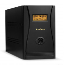 Источник бесперебойного питания Exegate SpecialPro Smart LLB-2000.LCD.AVR.EURO.RJ.USB