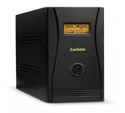 Источник бесперебойного питания Exegate SpecialPro Smart LLB-2000.LCD.AVR.EURO.RJ.USB