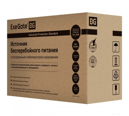 Источник бесперебойного питания Exegate SpecialPro Smart LLB-2000.LCD.AVR.EURO.RJ.USB