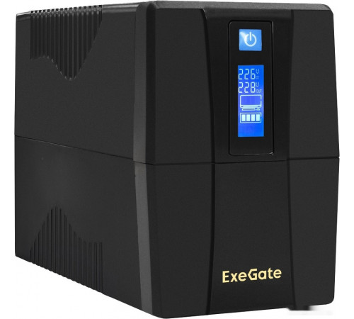 Источник бесперебойного питания Exegate Power Smart ULB-650.LCD.AVR.4C13 EX292771RUS
