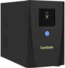 Источник бесперебойного питания Exegate SpecialPro UNB-650.LED.AVR.1SH.2C13.RJ.USB EX292768RUS