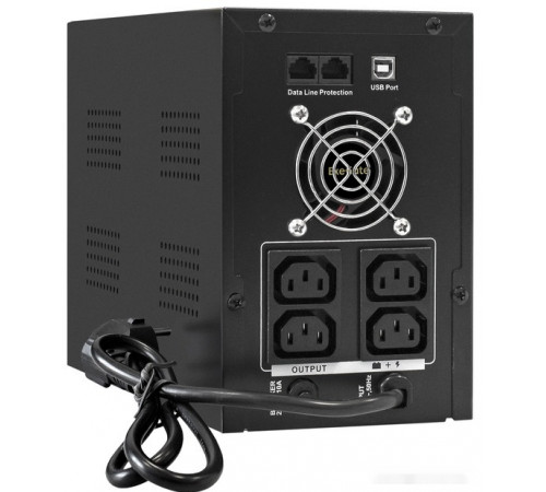Источник бесперебойного питания Exegate SpecialPro UNB-2200.LED.AVR.4C13.RJ.USB EX292612RUS