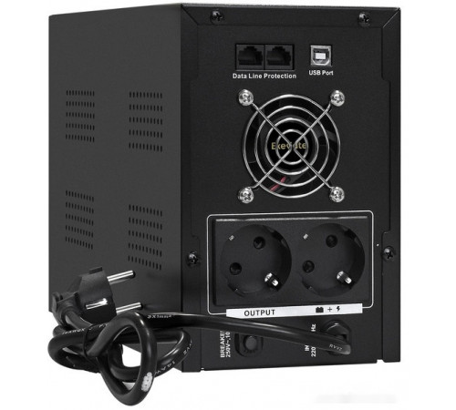 Источник бесперебойного питания Exegate SpecialPro UNB-2200.LED.AVR.2SH.RJ.USB EX292613RUS