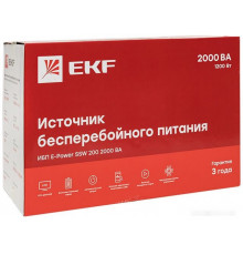 Источник бесперебойного питания EKF SSW-2200