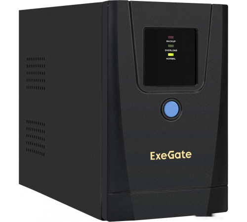 Источник бесперебойного питания Exegate SpecialPro UNB-900.LED.AVR.1SH.2C13 EX292777RUS