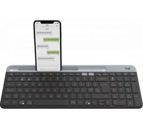 Клавиатура Logitech K580 Slim 920-009208 (графитовый)