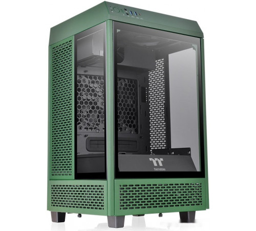 Корпус Thermaltake The Tower 100 Mini Racing Green CA-1R3-00SCWN-00
