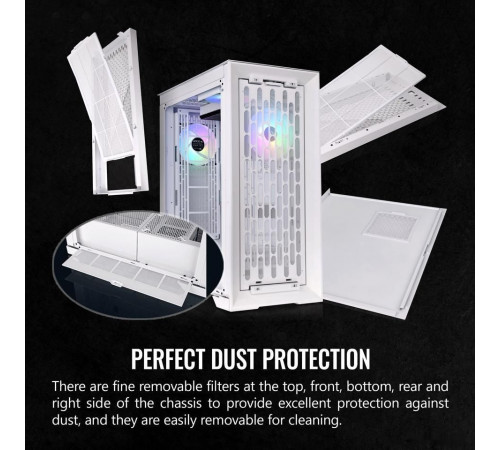 Корпус Thermaltake CTE T500 TG ARGB Snow CA-1X8-00F6WN-01