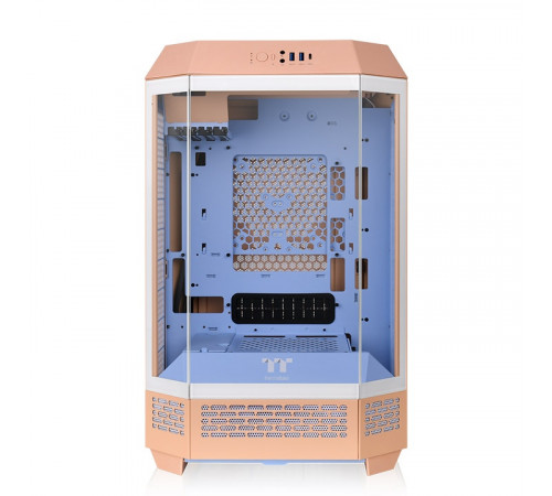 Корпус Thermaltake The Tower 300 Peach Fuzz CA-1Y4-00SKWN-00