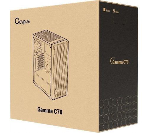 Корпус Ocypus Gamma C70 WH ARGB