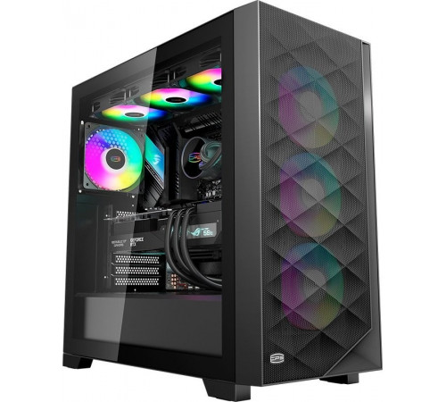 Корпус PCcooler C3D510 ARGB (черный)