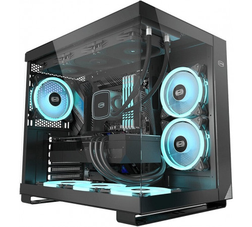 Корпус PCcooler C3 T500 ARGB (черный)