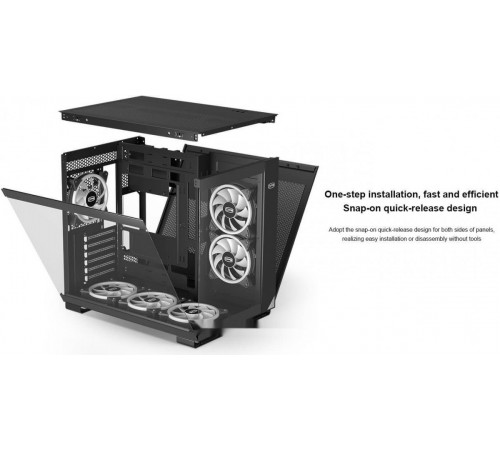 Корпус PCcooler C3 T500 ARGB (черный)