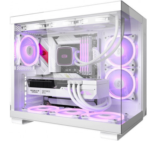 Корпус PCcooler C3 T500 ARGB (белый)