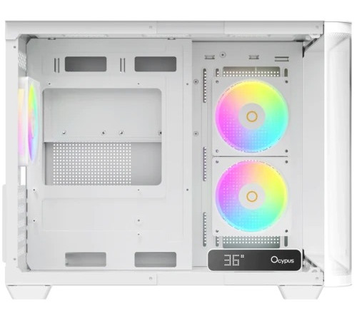 Корпус Ocypus Iota C50 Curve ARGB [Iota-C50-WHD300CD-GL] белый