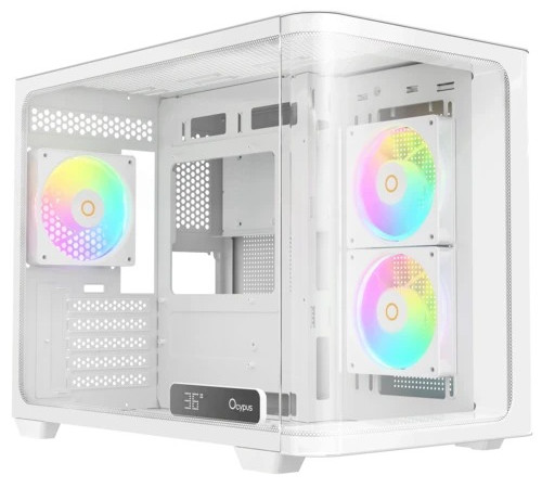 Корпус Ocypus Iota C50 Curve ARGB [Iota-C50-WHD300CD-GL] белый