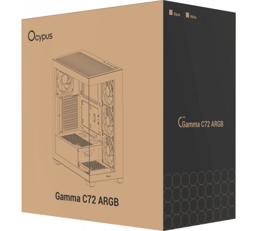 Корпус Ocypus Gamma C72 WH ARGB