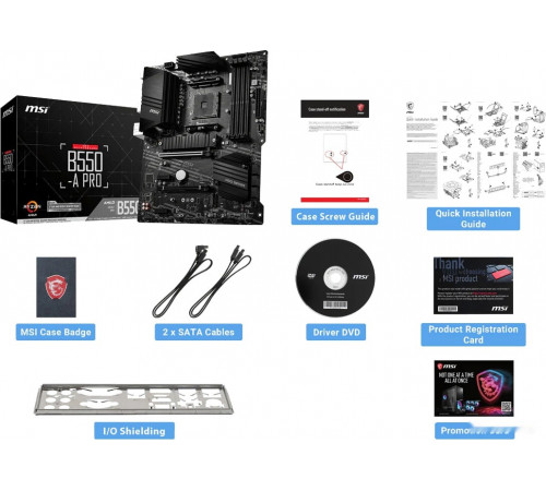 Материнская плата MSI B550-A Pro