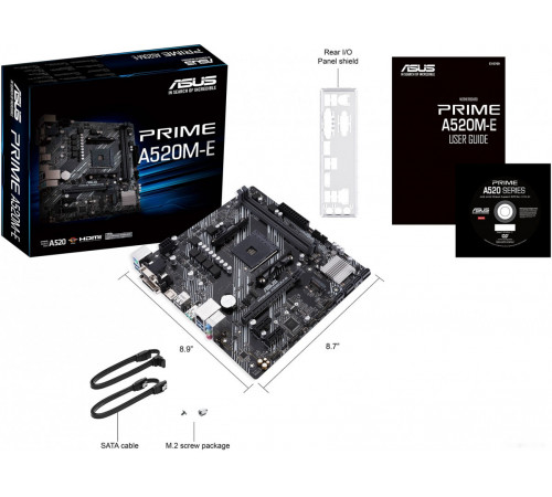 Материнская плата Asus Prime A520M-E