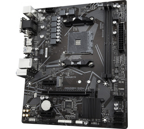 Материнская плата Gigabyte A520M S2H (rev. 1.0)