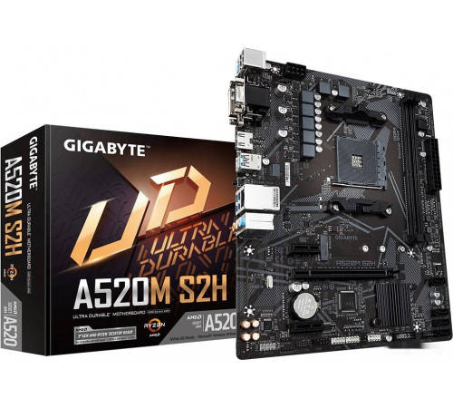 Материнская плата Gigabyte A520M S2H (rev. 1.0)
