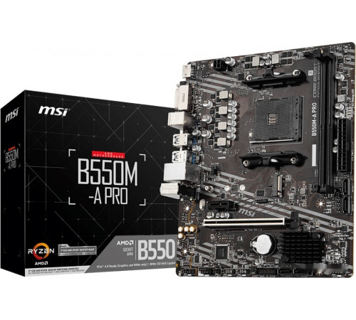 Материнская плата MSI B550M-A Pro