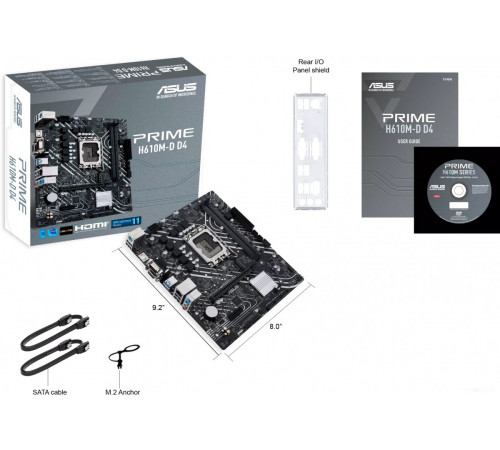 Материнская плата Asus Prime H610M-D D4