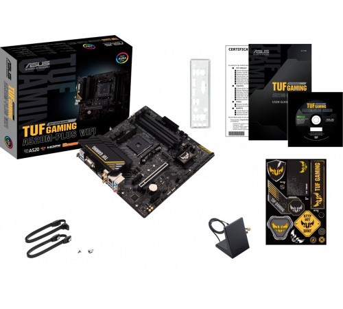 Материнская плата Asus TUF Gaming A520M-Plus WiFi